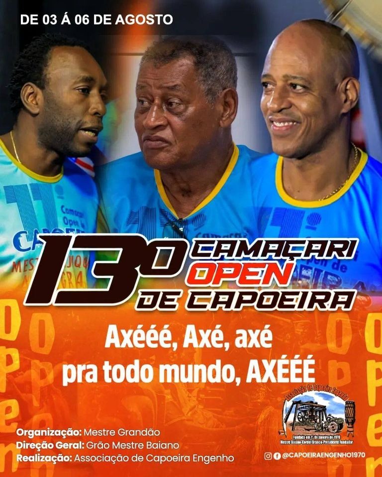 CamaÃ§ari open de capoeira 2022