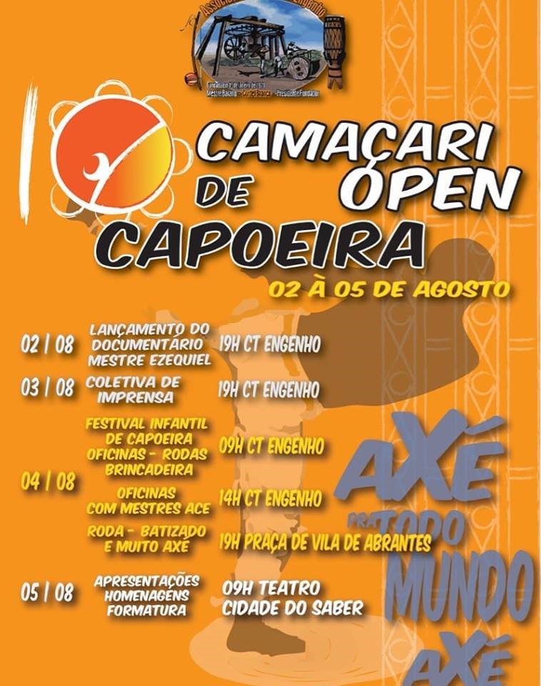 CamaÃ§ari Open de Capoeira 2018